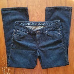 CALVIN KLEIN Womens Bootcut Jeans 14